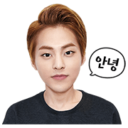 EXO XIUMIN Special Sticker for LINE & WhatsApp | ZIP: GIF & PNG