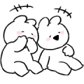 Extremely Little Rabbit Animated Vol. 2 Sticker for LINE & WhatsApp | ZIP: GIF & PNG