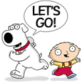 Family Guy Sticker for LINE & WhatsApp | ZIP: GIF & PNG
