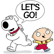 Family Guy Family Guy Sticker for LINE & WhatsApp | ZIP: GIF & PNG