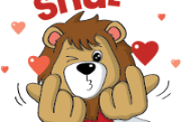 Generali LION Sticker for LINE & WhatsApp | ZIP: GIF & PNG