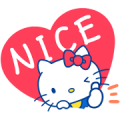 Hello Kitty's Cute Phrases Sticker for LINE & WhatsApp | ZIP: GIF & PNG