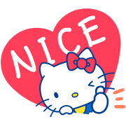 Hello Kitty's Cute Phrases Hello Kitty's Cute Phrases Sticker for LINE & WhatsApp | ZIP: GIF & PNG