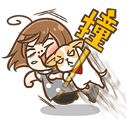 I'm a Dog Person. Yes I Am! Sticker for LINE & WhatsApp | ZIP: GIF & PNG