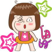 JingJung Animated 4 JingJung Animated 4 Sticker for LINE & WhatsApp | ZIP: GIF & PNG