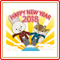 KAMI USAGI ROPÉ New Year’s Gift Stickers (2018) KAMI USAGI ROPÉ New Year’s Gift Stickers (2018)