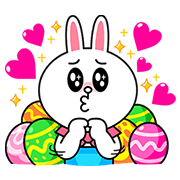 LINE BROWN FARM: Happy Spring Day! LINE BROWN FARM: Happy Spring Day! Sticker for LINE & WhatsApp | ZIP: GIF & PNG