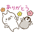 LINE NEWS × Penguin and Cat Days Sticker for LINE & WhatsApp | ZIP: GIF & PNG