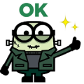 Minion Monsters Animated Stickers