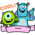 Monsters, Inc. Custom Stickers