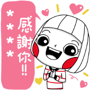 Ms Big Custom Stickers Ms Big Custom Stickers Sticker for LINE & WhatsApp | ZIP: GIF & PNG