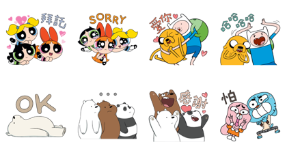 OTT Entertainment × Cartoon Network Sticker for LINE, WhatsApp, Telegram — Android, iPhone iOS OTT Entertainment × Cartoon Network Sticker for LINE, WhatsApp, Telegram — Android, iPhone iOS