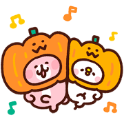 Piske & Usagi's Heartwarming Stickers Sticker for LINE & WhatsApp | ZIP: GIF & PNG