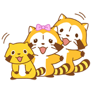 Rascal Overreaction Stickers Sticker for LINE & WhatsApp | ZIP: GIF & PNG