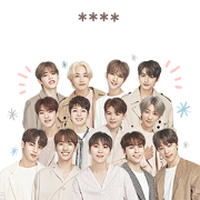 SEVENTEEN Custom Stickers Sticker for LINE & WhatsApp | ZIP: GIF & PNG