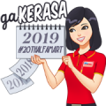Shalma - Sahabatnya konsumen Alfamart Sticker for LINE & WhatsApp | ZIP: GIF & PNG