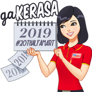 Shalma - Sahabatnya konsumen Alfamart Shalma - Sahabatnya konsumen Alfamart Sticker for LINE & WhatsApp | ZIP: GIF & PNG