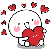 Shiromaru Custom Stickers Shiromaru Custom Stickers Sticker for LINE & WhatsApp | ZIP: GIF & PNG