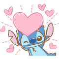 Stitch: Easygoing Politeness Sticker for LINE & WhatsApp | ZIP: GIF & PNG