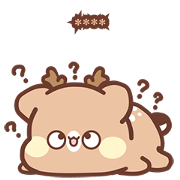 SweetHouse Fawn Custom Stickers Sticker for LINE & WhatsApp | ZIP: GIF & PNG