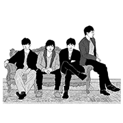 flumpool MUSIC Stickers 2 flumpool MUSIC Stickers 2 Sticker for LINE & WhatsApp | ZIP: GIF & PNG
