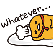 gudetama in Space Sticker for LINE & WhatsApp | ZIP: GIF & PNG