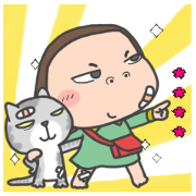 Cha Bao Mei Custom Stickers Sticker for LINE & WhatsApp | ZIP: GIF & PNG