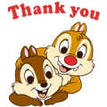 Chip 'n' Dale Animated Stickers Sticker for LINE & WhatsApp | ZIP: GIF & PNG