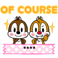 Chip ‘n’ Dale Custom Stickers (Polite)