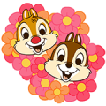 Chip 'n' Dale Pop-Up Stickers Sticker for LINE & WhatsApp | ZIP: GIF & PNG