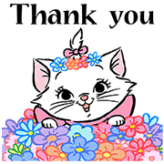Disney Marie Pop-Up Stickers Disney Marie Pop-Up Stickers Sticker for LINE & WhatsApp | ZIP: GIF & PNG