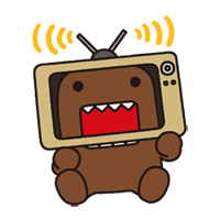 Domo Kun Sticker for LINE & WhatsApp | ZIP: GIF & PNG