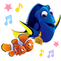 Finding Dory Stickers Sticker for LINE & WhatsApp | ZIP: GIF & PNG