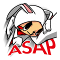 Flash Bunny: Happy Chinese New Year Sticker for LINE & WhatsApp | ZIP: GIF & PNG