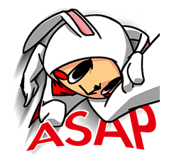 Flash Bunny: Happy Chinese New Year Flash Bunny: Happy Chinese New Year Sticker for LINE & WhatsApp | ZIP: GIF & PNG