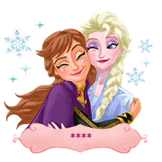 Frozen 2 Custom Stickers Frozen 2 Custom Stickers Sticker for LINE & WhatsApp | ZIP: GIF & PNG