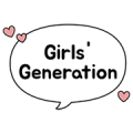 Girls' Generation (SNSD) Special Sticker for LINE & WhatsApp | ZIP: GIF & PNG