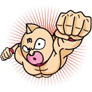 KINNIKUMAN: Friendship Sticker for LINE & WhatsApp | ZIP: GIF & PNG
