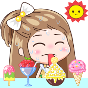 KaPom: Summer Sticker for LINE & WhatsApp | ZIP: GIF & PNG