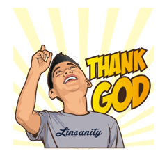 Linsanity Sticker for LINE & WhatsApp | ZIP: GIF & PNG