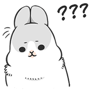 Machiko Rabbit: Daily Feeling Machiko Rabbit: Daily Feeling Sticker for LINE & WhatsApp | ZIP: GIF & PNG