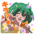 Macross F Character Stickers