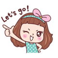 Miedie Dook Dik Sticker for LINE & WhatsApp | ZIP: GIF & PNG