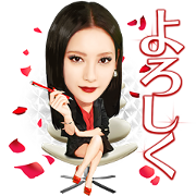 Miss Devil Sticker for LINE & WhatsApp | ZIP: GIF & PNG