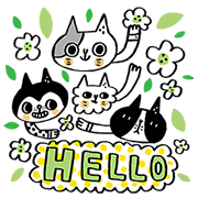 Morita Chen & Unfamiliar Friends Morita Chen & Unfamiliar Friends Sticker for LINE & WhatsApp | ZIP: GIF & PNG