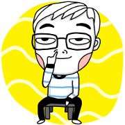 Mr. Big A: Moving Moving Sticker for LINE & WhatsApp | ZIP: GIF & PNG