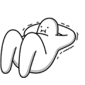 Mr.Donothing's Lazy Days Sticker for LINE & WhatsApp | ZIP: GIF & PNG