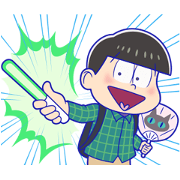 Mr. Osomatsu 7: Animated! Mr.Osomatsu 7: Animated! Sticker for LINE & WhatsApp | ZIP: GIF & PNG