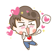 My Husband Only: Love Is So Sweet My Husband Only: Love Is So Sweet Sticker for LINE & WhatsApp | ZIP: GIF & PNG