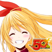 NISEKOI J50th Sticker for LINE & WhatsApp | ZIP: GIF & PNG
